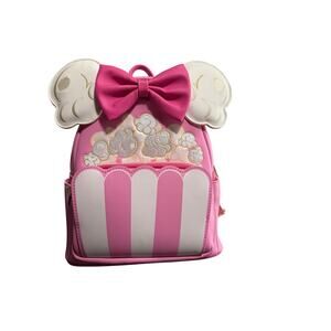 Loungefly Minnie Mouse Popcorn Ears mini Backpack NWT
